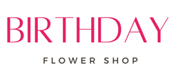 Birthday Flower Shop Logo