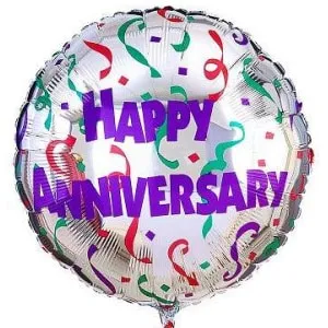 Mylar Balloons - Anniversary