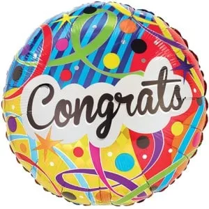 Mylar Balloons - Congratulations