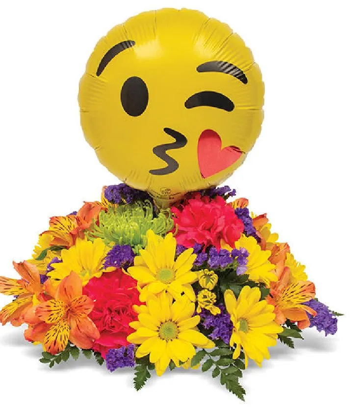 Just for Fun Emoji Centerpiece