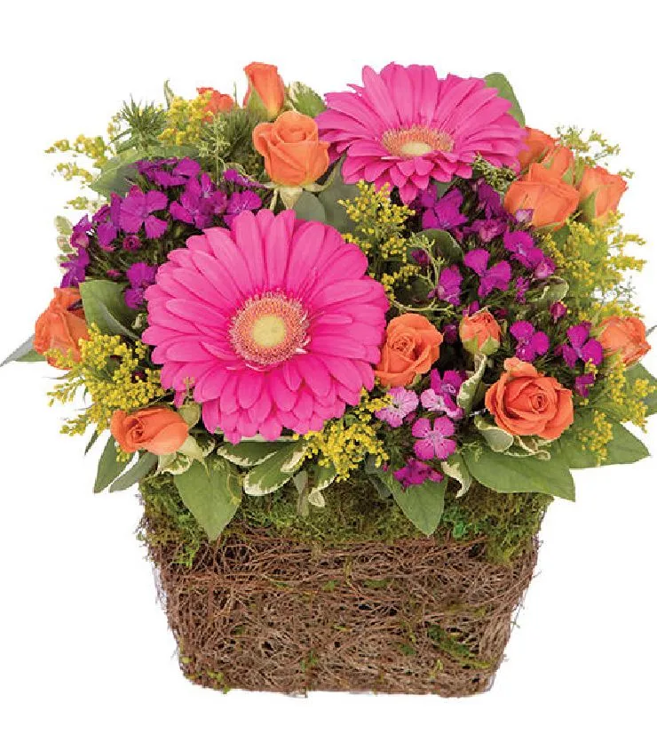 Vibrant Garden Basket 