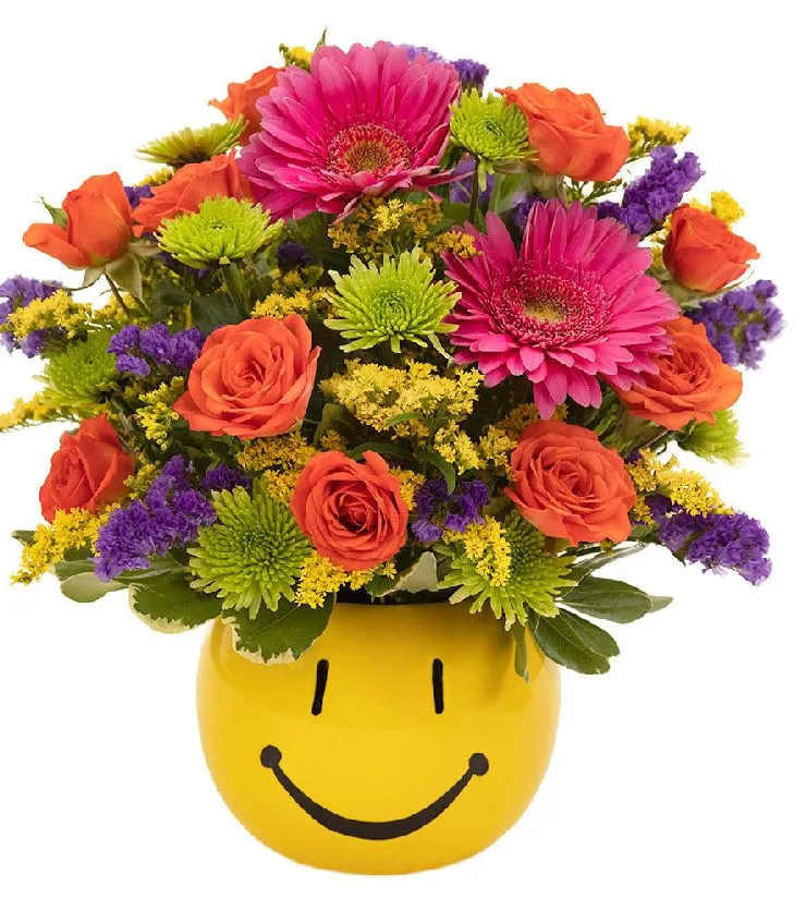 Rainbow Smiles Bouquet